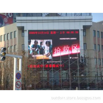Full Color advertising p10 led display for stadium , exhibi